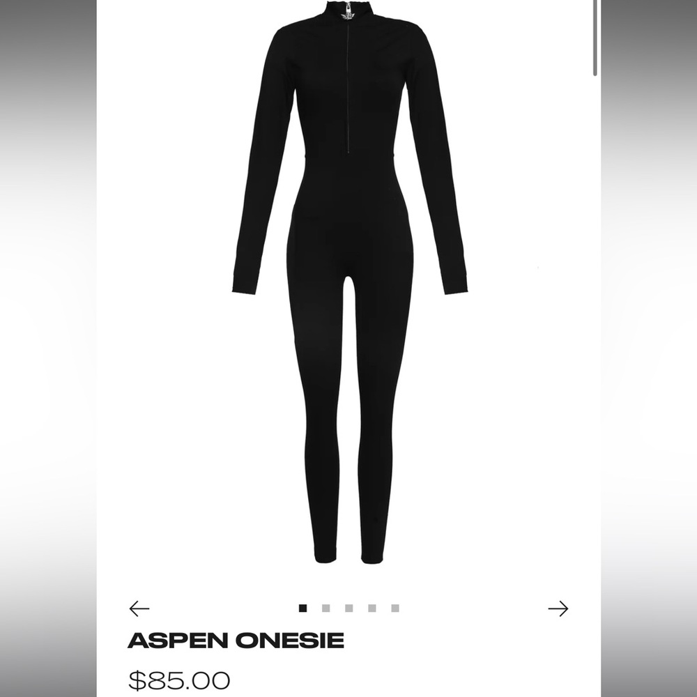 Black Long Sleeve Jumpsuit
